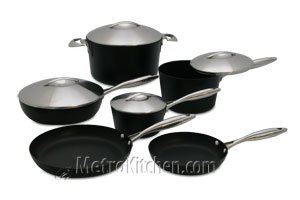 Check out sale price for Scanpan Professional Nonstick Deluxe Cookware Gift Set 10-pc.. Free Shipping.