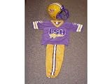 LSU Tigers Kids Small Collegiate Helmet & Uniform Set