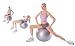 Anti-Burst Fitness Ball 65cm Set