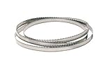 Jet 709589 Silicon Steel Hook Tooth Band saw Blade 3/8-Inchx 93-1/2-Inch 6TPI