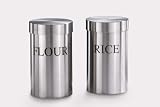 Zack 23017 VIVACE rice canister h. 6.90 inch Stainless Steel