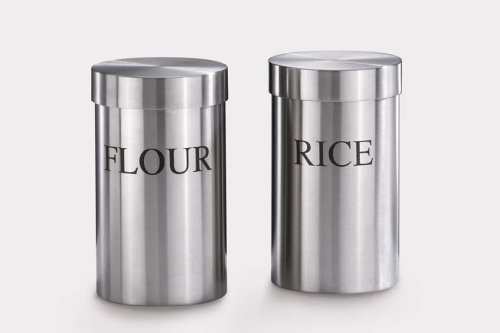 Zack 23017 VIVACE rice canister h. 6.90 inch Stainless Steel