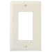 Pass & Seymour TP26LACP TradeMaster Single-Gang Decorator Wall Plate, Light Almond, 10-Pack