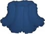 Spa Sister Luxury Inflatable Terry Bath Pillow Navy