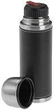 Emsa SENATOR CLASS Isolierflasche 502433 Edelstahl 0,5 L Leder schwarz