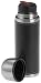 Emsa SENATOR CLASS Isolierflasche 502433 Edelstahl 0,5 L Leder schwarz