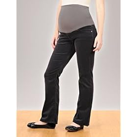 A Pea in the Pod Collection: AG Jeans Petite Secret Fit Belly(tm) Corduroy 5 Pocket Boot Cut Maternity Pants