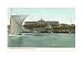 Sailboat, Ocean View Hotel, Block Island, Rhode Island Places Art Poster Print, 17x11