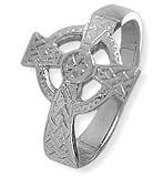 Sterling Silver Celtic Cross Ring