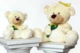 Yellow Check Bear 20 cm