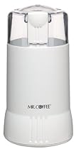 Mr. Coffee IDS55-4 Coffee Grinder, White