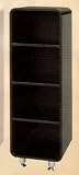 BEAUTIFUL 4 SHELF MODERN DESIGN CABINET IN BLACK