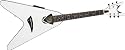 Dean V Thin Body Acoustic-Electric Guitar with V Headstock