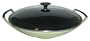 Le Creuset Enameled Cast-Iron 14-1/4-Inch Wok with Glass Lid, Kiwi
