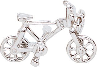 Rembrandt Charms Bicycle Charm, 14K White Gold On Sale