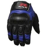 Joe Rocket Suzuki Vertical Gloves - Large/Blue/Black