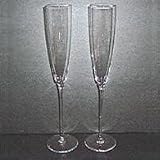 Calvin Klein Home Halcyon Flutes, Set of 2