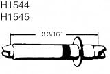 Carlson Quality Brake Parts H1545 Adjusting Screw Assembly