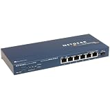 Netgear DS106 6-Port 10 100 Dual Speed Hub with Uplink Button by 