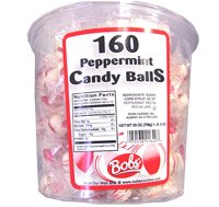 Bob's Mint Balls 160ct tub-3ct by Farleys & Sathers