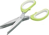 Kitchen Craft Herb Scissors, Multi-Bladed, 19cm