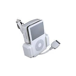 3 in 1 Charging and Car Holder FM Transmitter for iPod, iPod 5G [Video] (30GB, 60GB) iPod Nano (1GB, 2GB, 4GB) iPod Photo (30GB, 40GB, 60GB)