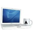 Apple iBook G3 900MHz 256MB 37GB CDRW/DVD 12 w/Airport OSX - Grade B Refurbished Notebook