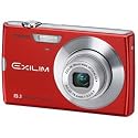 Casio Exilim EX-Z150RD 8MP 4x Zoom 3-Inch LCD Screen Digital Camera with 28mm Wide Angle Lens (Red)