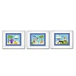 Olive Kids - Pirates Set 3 Prints (white)