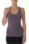 Beyond Yoga Supplex Racer Back Camisole (Vintage Violet, Large)