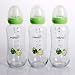 Momo Baby 9oz Glass Feeding Bottle-3-Pack-Green