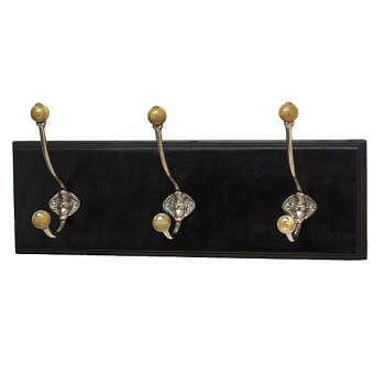 Kitchen: Triple Hook Hanging Coat Rack
