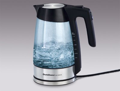 Chefs Choice Cordless Electric Glass Kettle