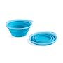 Popware for Pets Expandable/Collapsible Travel Cup, Small, Turquoise