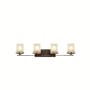 Kichler Lighting 5079OZ 4-Light Hendrik Incandescent Bath Light, Old Bronze