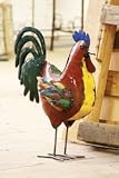 Junkyard Rooster made from Recycled Metal