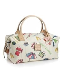 Dooney Bourke Girly Miami Small Duffle Bag White