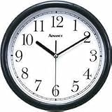 ADVANCE CLOCK CO. 10" Wall Clock [Black]