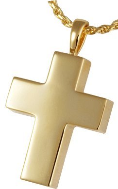 Cremation Jewelry: Medium Cross
