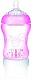 Nuby Natural Touch NT68010 Polypropylene Bottle 330 ml Pink