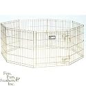 Mid-West Metal Gold Exercise Pen 24x48 8 Panel