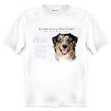 Australian Shepherd Human Trainer Adult T Shirt