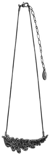 Pilgrim Damen-Halskette Leaves Hematite Grau 38 Cm 677-111 Preisvergleich