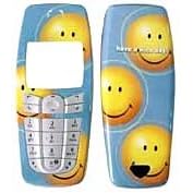 Smiley Face - Nokia 6010 Faceplate Cell Phone Cover with Keypad