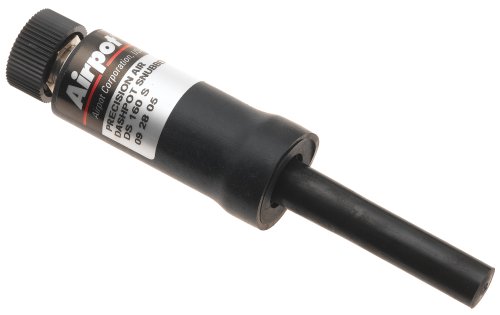 Airpot Dashpot Snubber Carbon/Pyrex Inner, Buna Outer, 1.805 OD, 3.478 - 5.75 L, 2.25 Stroke, 0-3 ft. lb. Absorption