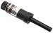 Airpot Dashpot Snubber Carbon/Pyrex Inner, Buna Outer, 1.805 OD, 3.478 - 5.75 L, 2.25 Stroke, 0-3 ft. lb. Absorption