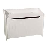White Storage Bench