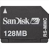 SANDISK SDMRJ-128-A10M Reduced-size Multimediacard for Mobile Phones