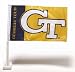 Georgia Tech Two Sided Car Flags