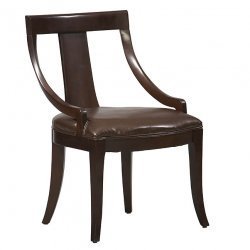 The Pinot Accent Chair (Walnut) (33.5H x 21.5W x 23.5D) by End Chairs